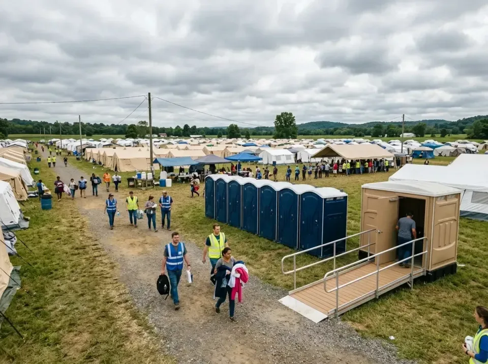 disaster-relief-camp-restrooms-010 — frequently asked questions, Dumpster & Portable Bathrooms Rental in Bella Vista, AR